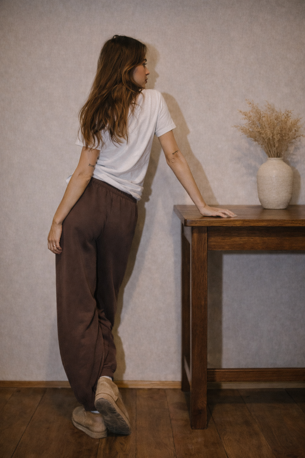 Ocieplane Spodnie Ava Cocoa Brown