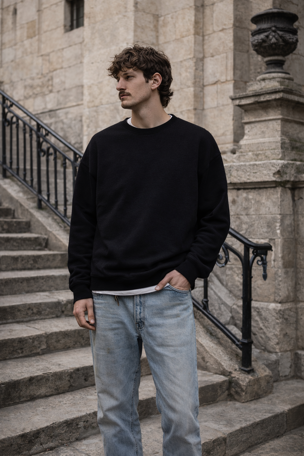 Męska Bluza Pirate Black