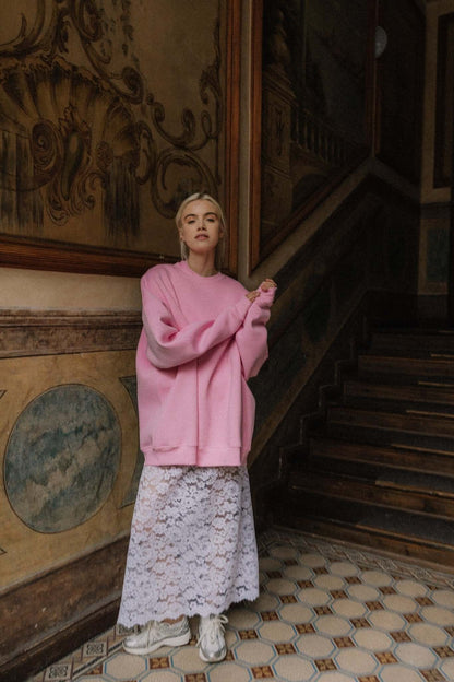 Bluza oversize Bubblegum