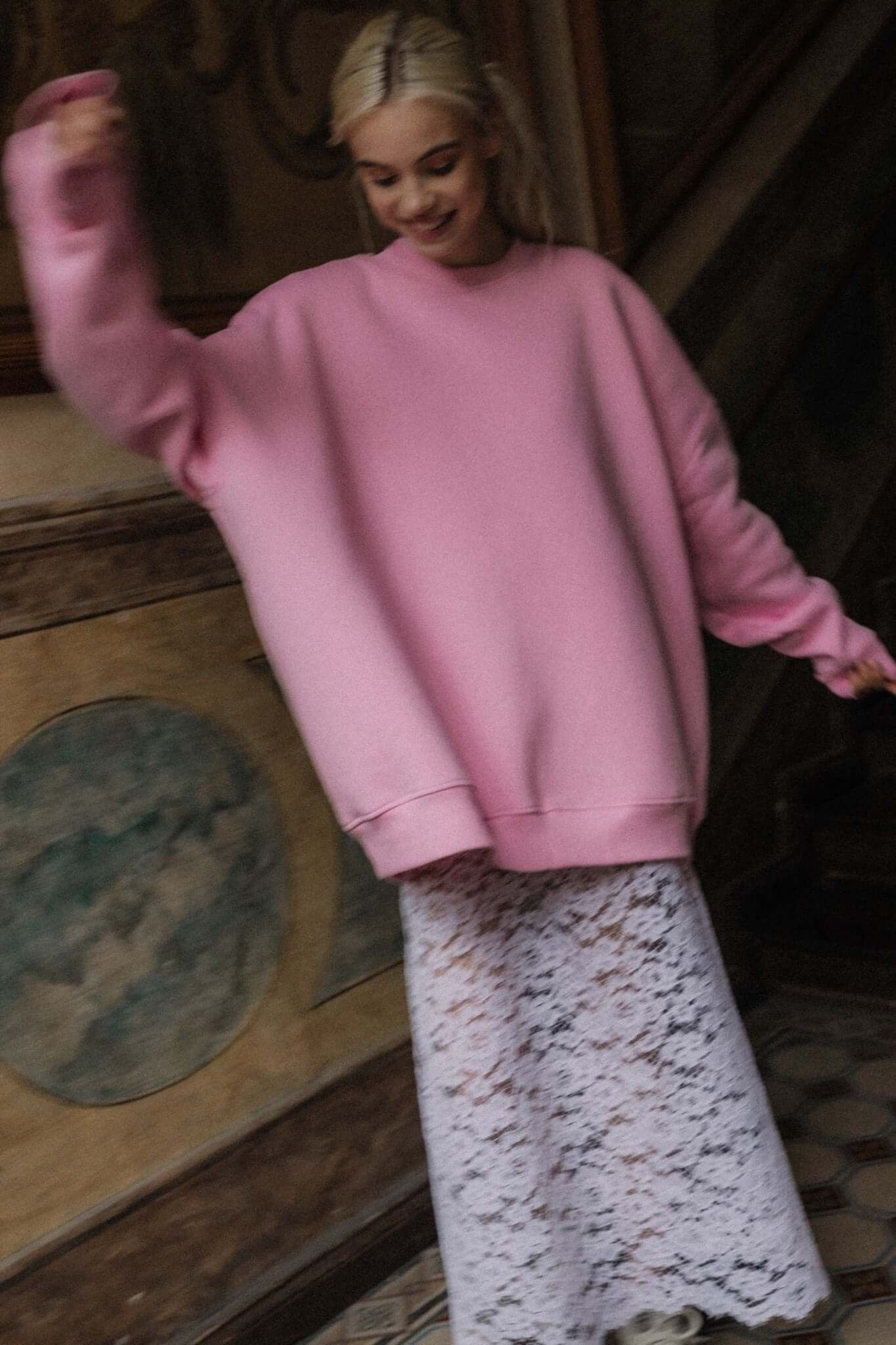 Bluza oversize Bubblegum