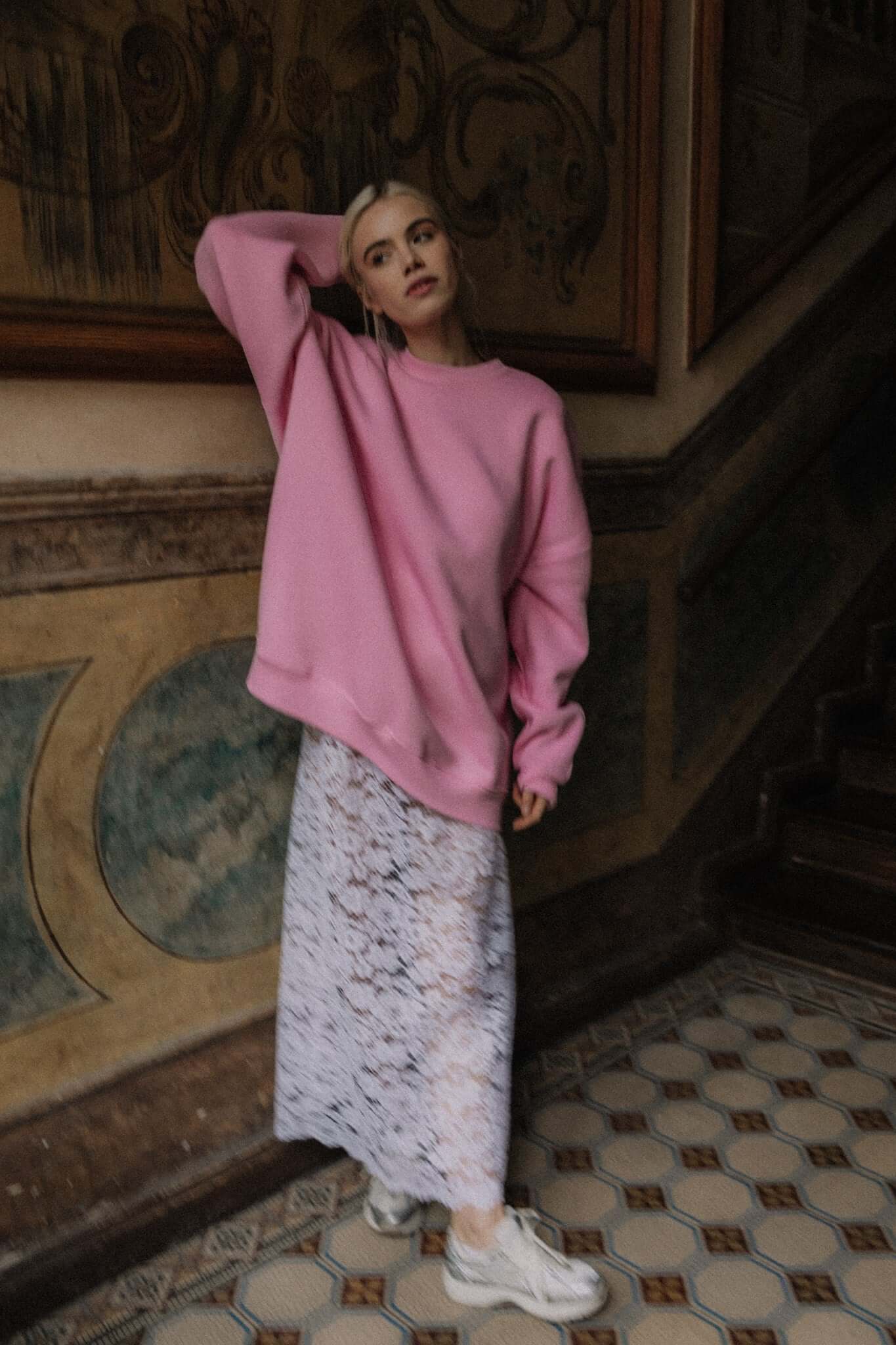 Bluza oversize Bubblegum
