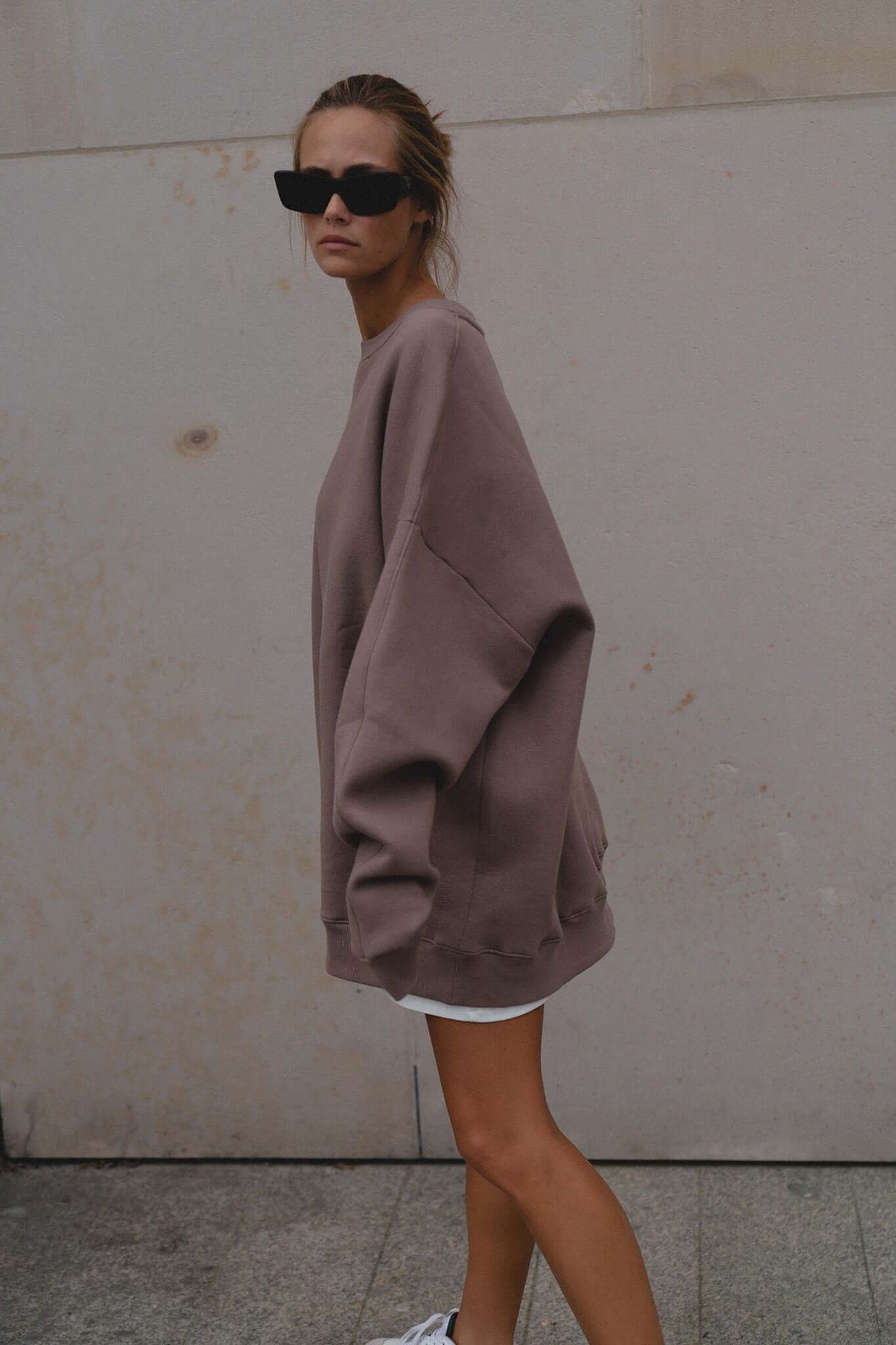Bluza oversize Deep Taupe
