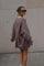 Bluza oversize Deep Taupe