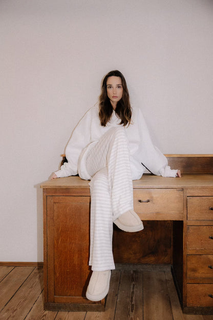 Bluza oversize z kapturem Milky
