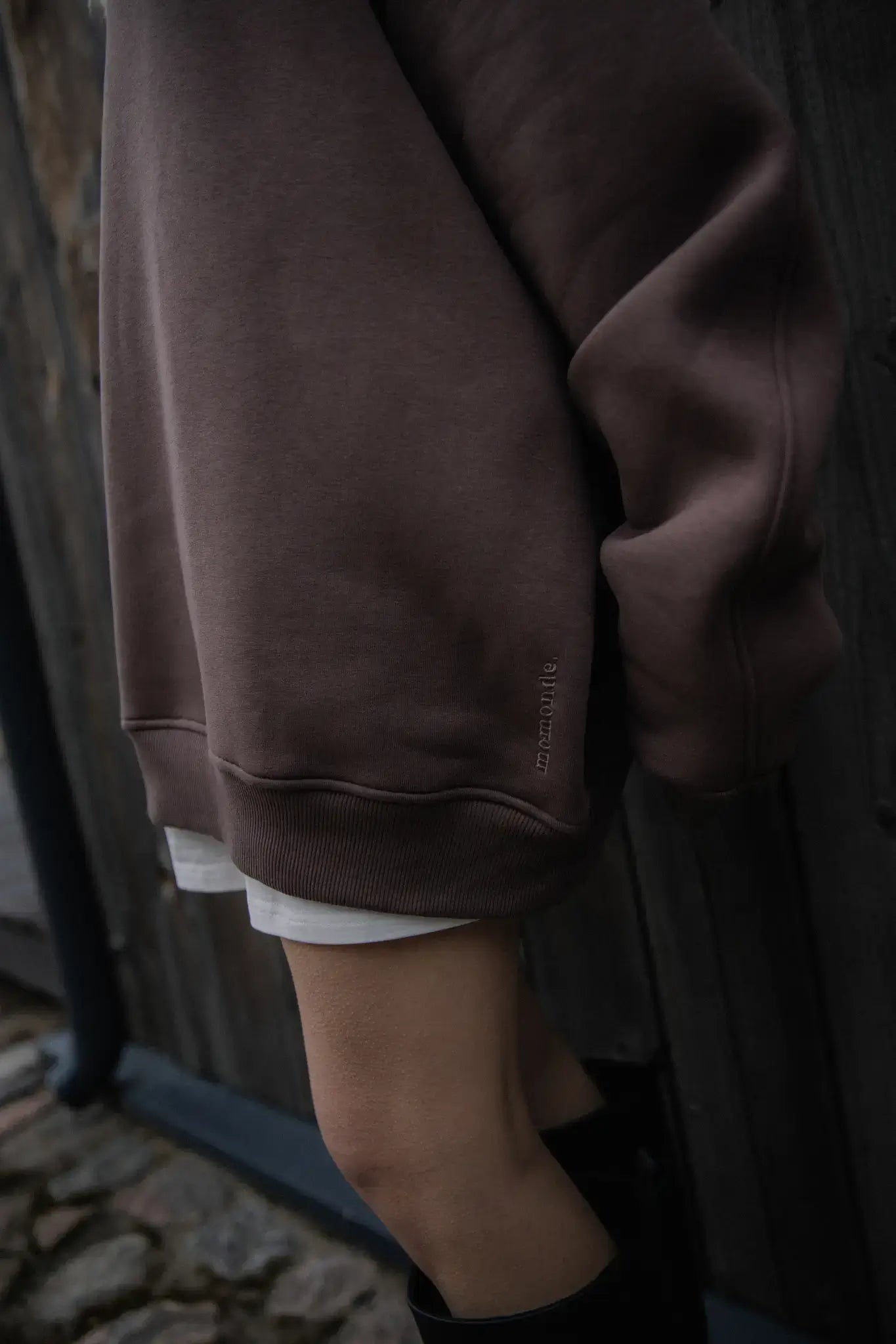Bluza oversize Mocha Mousse