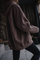 Bluza oversize z kapturem Mocha Mousse