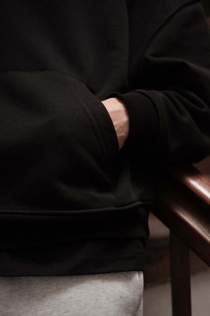 Męska Bluza z kapturem Pirate Black
