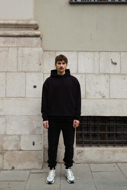 Męska Bluza z kapturem Pirate Black