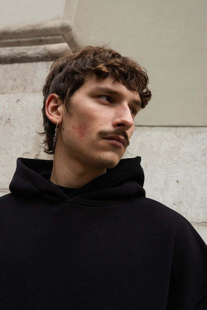 Męska Bluza z kapturem Pirate Black