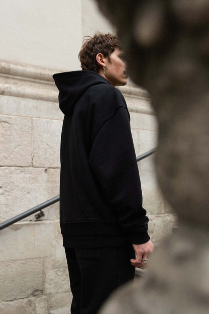 Męska Bluza z kapturem Pirate Black